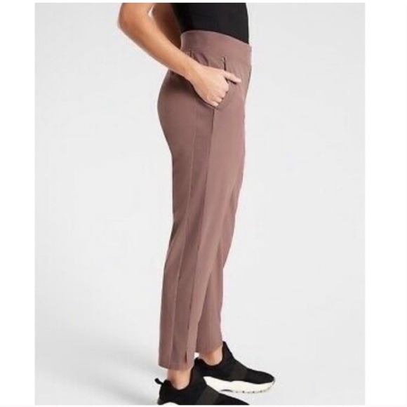 Athleta Brooklyn Ankle Pant in Mineral Brown